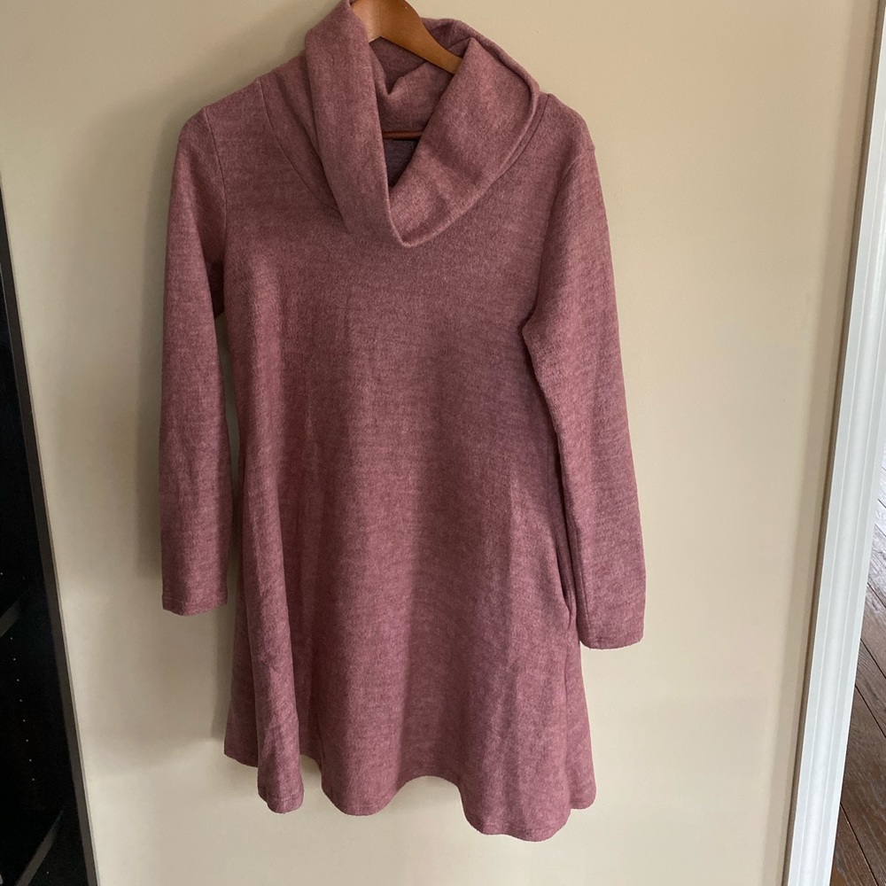 Fleece like Sweater Tunic/Dress with pockets!!